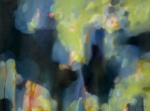 Flowering Shadows -   Pastell av Kristin Holm Dybvig | Neo galleri