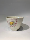 Tekopp m/blomstermotiv T04