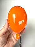 Ballongeventyr str 10 cm - Orange / gutt UB