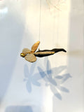 Drageflyger m/gullvinger - Hengeskulptur