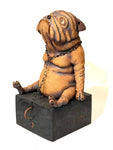 Mellomstor hund - Skulptur keramikk av Ole Martin Skaug | Neo galleri