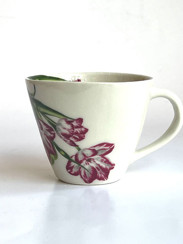 Kaffekopp m/blomster K104