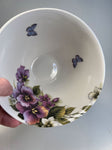 Porselensskål m/blomster S14
