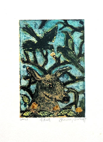 4Rest - litografi av Therese Nortvedt | Neo galleri