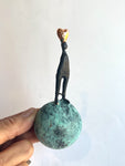 Kjærlighet på en prikk - Tinnskulptur/vegg