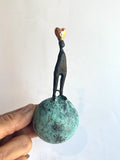 Kjærlighet på en prikk - Tinnskulptur/vegg