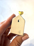 Mini fuglehus (for vegg) SH04