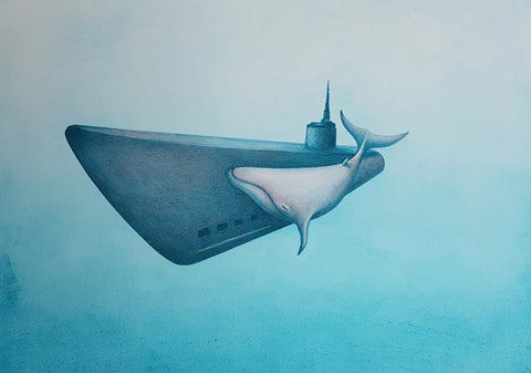Mother and child reunion - Litografi av Tom Erik Andersen | Neo Galleri