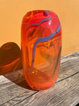 Rød vase