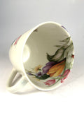Kaffekopp m/blomstermotiv K79