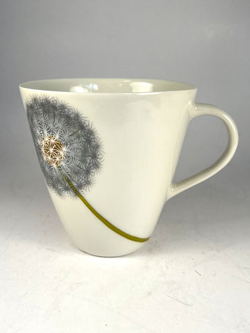 Kaffekopp m/blomstermotiv K82