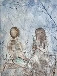 Vårt gjemmested - etsning av Gro Mukta Holter | Neo Galleri