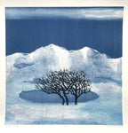 Snø II - tresnitt av Ellen Kalvig | Neo Galleri