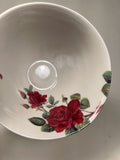Porselensskål m/roser S15