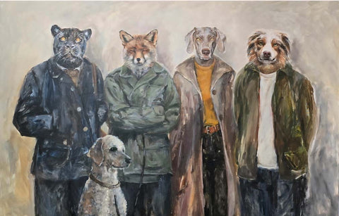 Konstellasjon  - Maleri av Emmy Harnes | Neo galleri