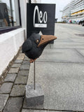 Fugl på sokkel (OM110) - Neo Galleri - Kunst på nett og galleri i Gamle Stavanger