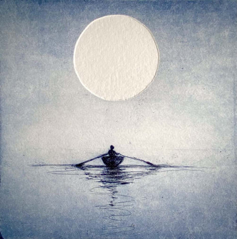 Silenzio - etsning av Gro Mukta Holter | Neo Galleri