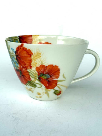 Tekopp m/valmuer T199