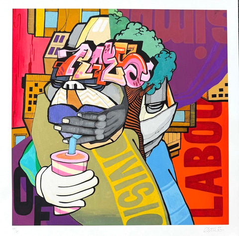 A simple division of labour - giclee - Atle Østrem | Neo Galleri