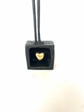 Kjærlighet i boks - Tinnskulptur/bord/vegg (S18)