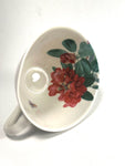 Tekopp m/blomster T72