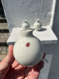 Liten vase m/marihøne