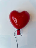 Ballongeventyr - Hjerteballong - Rød #13 m brudepar