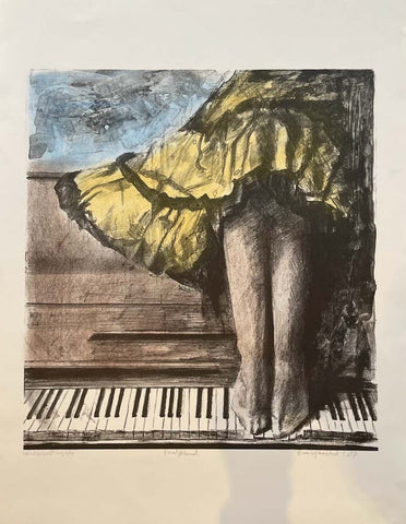 Tonal /Atonal - litografi av Roar Kjærnstad | Neo galleri