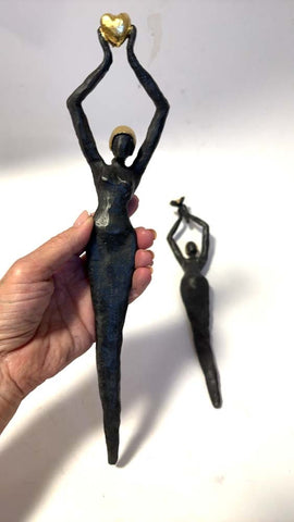 Torso med hjerte S76 (For vegg)