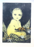 Barnet - litografi av Therese Nortvedt | Neo galleri