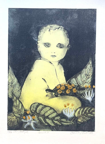 Barnet - litografi av Therese Nortvedt | Neo galleri