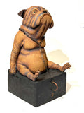 Mellomstor hund - Skulptur keramikk av Ole Martin Skaug | Neo galleri
