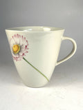Høy kopp m/blomstermotiv K83