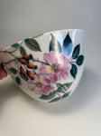 Porselensskål m/blomster S12