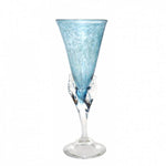 Kunstglass - Lilje/blågrå
