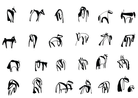 Hestene trenger hvile - DGA av Ingri Egeberg | Neo Galleri