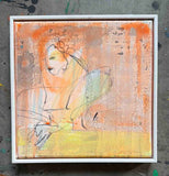 Samleren -olje på lerret av Ingri Egeberg | Neo Galleri