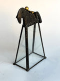 Rytter  #2- Tinnskulptur