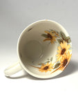 Kaffekopp m/blomstermotiv K42
