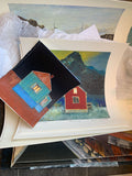 Dans med meg  - Håndkolorert m/gull P.T - Neo Galleri - Kunst på nett og galleri i Gamle Stavanger