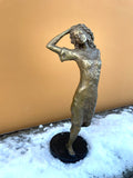 Dancing on my own - Bronseskulptur Kari Lena Flåten | Neo Galleri