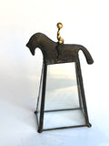 Rytter  #1 - Tinnskulptur