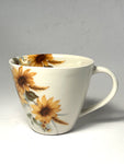 Kaffekopp m/blomstermotiv K42