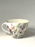 Tekopp m/blomster T13