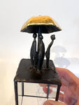 Vestlandsvær - Tinnskulptur