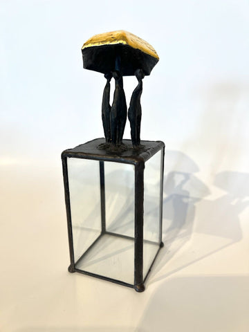 Vestlandsvær - Tinnskulptur