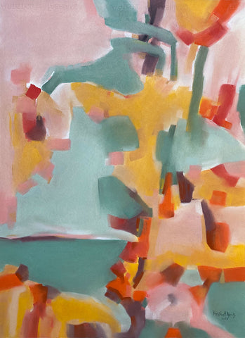 By the plum trees -  Pastell av Kristin Holm Dybvig | Neo galleri