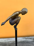 Uredd (Fearless) - bronseskulptur