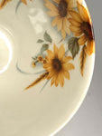 Porselensskål m/blomster S07