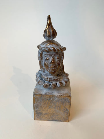 Løvetannknopp - bronseskulptur av Kari Lena Flåten | Neo Galleri